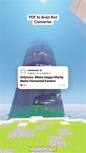 1.1K views | PDF to brain rot converter #OnlyCans #brainrot #AI | OnlyCans KennyB | Facebook