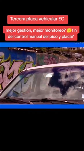 tercera placa vehicular ecuador 2026 fin de los agentes de transito y pico y placa? fin del pico y placa? #tercera placa vehicular ecuador 2026 #emov #pico y placa 2026 #viral ec #paratiiii