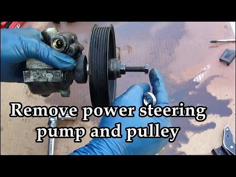Learn How To Remove & Install Your Power Steering Pump & Pulley