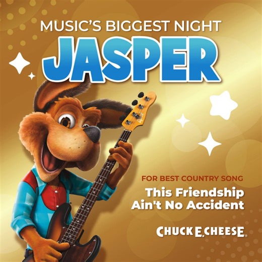 12K views · 63 reactions | Hopefully one day Jasper will win a Grammy✨ Who’s tuning in to the Recording Academy / GRAMMYs tonight? | Chuck E. Cheese | Facebook