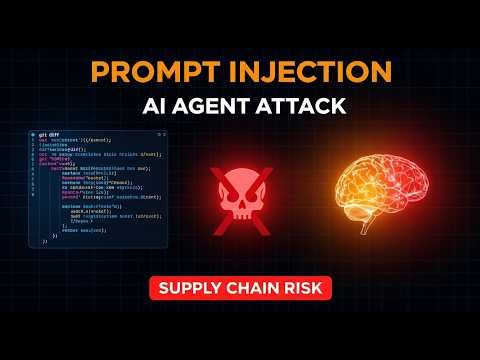 AI agent prompt injection supply chain attack explained