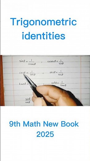 Math Class 9th New Book 2025 Ex 6.3 #class9th #education #maths