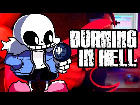 Burning In Hell (FNF Indie Cross) METAL VERSION