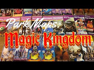 Park Maps: Magic Kingdom Walt Disney World 50th Special