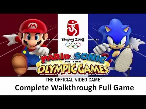 Mario & Sonic at the Olympic Games (Beijing 2008) All Wii Events | Olympic Video Games 🥇🥈🥉