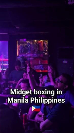 Midget boxing Manila Philippines #travel #freewill #adventure