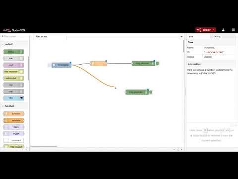 Node-RED Functions EVEN or ODD