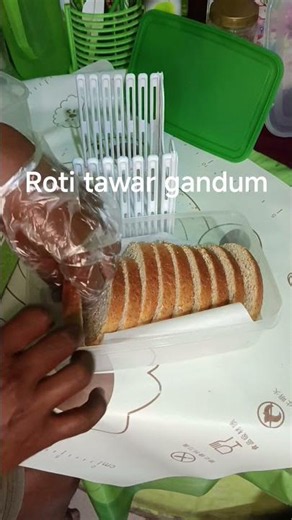 roti tawar gandum wholeweat #rotigandum #rotitawargandum