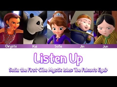 Listen Up - Colour Coded Lyrics | Sofia the First : The Mystic Isles The Falcon’s Eye