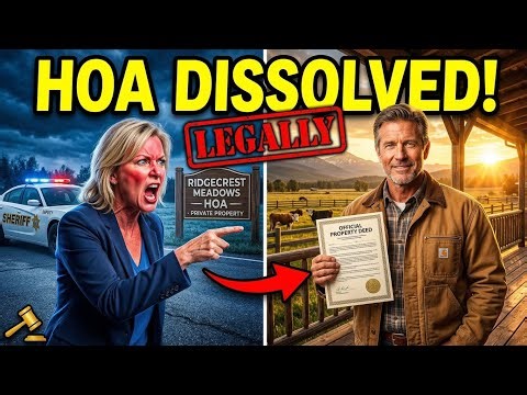 HOA Karen Called Cops When I Returned to My Ranch — Five Minutes Later Her HOA Was Legally Dissolved