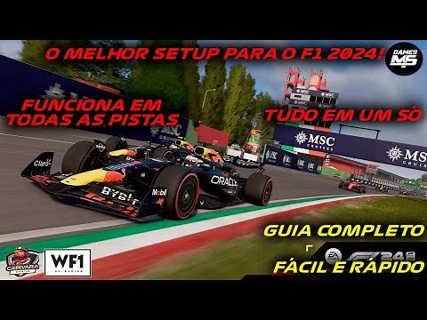 QUAL O MELHOR SETUP PARA O F1 2024 ? GUIA COMPLETO, RÁPIDO, FÁCIL E SIMPLES. SETUP GUIDE F1 2024