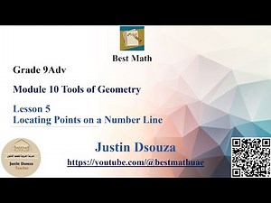 Locating Points on a Number Line | Tools of Geometry |