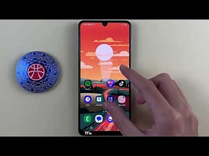 How to change the main application screen on Samsung A22 Android 12