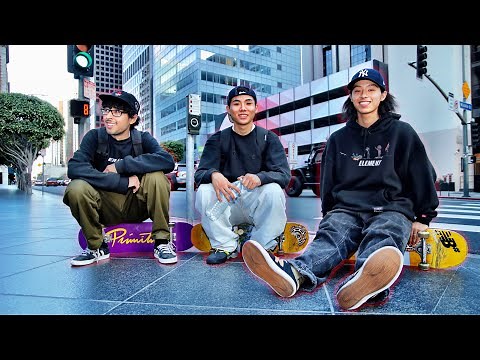 DAY WITH 2 OF JAPANS TOP SKATERS