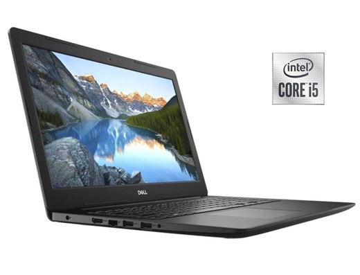 Купити ноутбук Б-клас Dell Inspiron 3593 / 15.6" (1920x1080) TN / Intel Core i5-1035G1 (4 (8) ядра по 1.0 - 3.6 GHz) / 8 GB DDR4 / 480 GB SSD / Intel UHD Graphics / WebCam в Україні