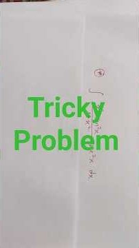 Very Important Integration#shorts#indefinite_integration#