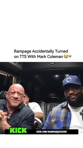 Streamers Clips on Instagram: "This video captures a humorous and viral moment from a live stream featuring MMA legends Quinton "Rampage" Jackson and Mark Coleman. The scene takes place inside a vehicle where the two are streaming to Jackson's audience on the platform Kick. The primary source of the comedy is the "Text-to-Speech" (TTS) feature, which allows viewers to pay a small fee to have their written messages read aloud by a computer-generated voice during the broadcast. In this specific cl