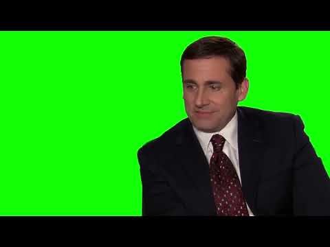 Michael Scott "no, don't like that" The Office green screen