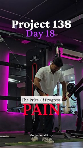 Day 18 The Price of progress is pain # motivation #discipline #fitness #mindset #hardlife