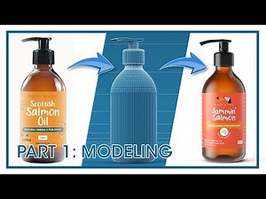 3D Product Visualization Tutorial - Part 01: Bottle modeling