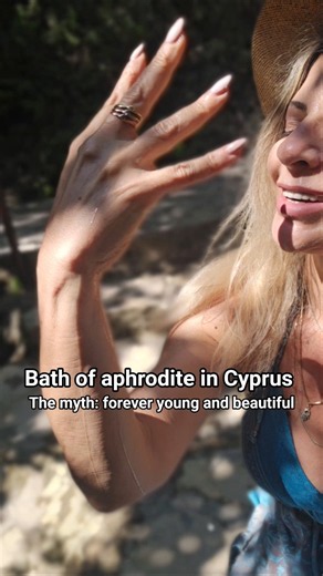 "Baths of Aphrodite" in Cyprus and the myth. #aphrodite #bathofaphrodite #aphrodisias