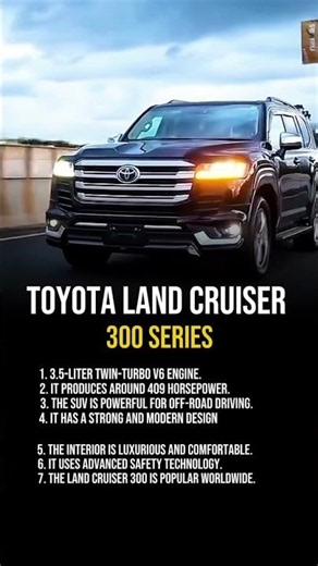 🔥Toyota Land Cruiser 300 Series – Powerful Luxury Off-Road SUV #Toyota #LandCruiser300 #LandCruiser