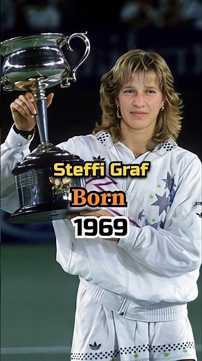 Greatest Tennis Players Ever — Then & Now #steffigraf