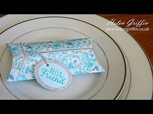 Gift Box With Pillow Box Punch Board Tutorial