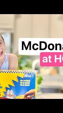 How to make McDonald's at HOME!!!