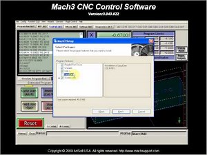 Installation Mach3 CNC windows XP
