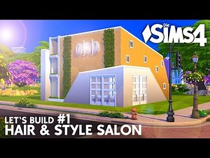 The Sims 4 Hair & Fashion Shop Builder | Hair & Style Salon #1 (German)