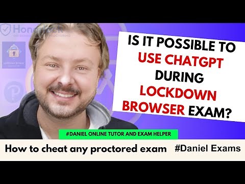 Is it possible to use chatGPT during lockdown browser exam