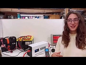 New 5000 watt pure sine wave inverter from Oubotek. Full stress test on it & Inside Look too