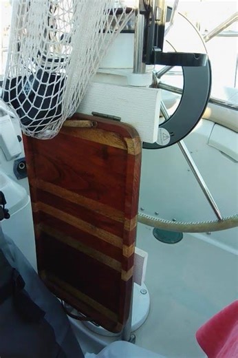 Easy table/ tray replacement for my Ericson 32 -200 cockpit.