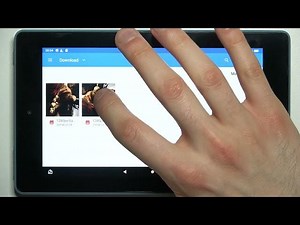 How to Transfer Files on AMAZON Fire 7 - Move Files