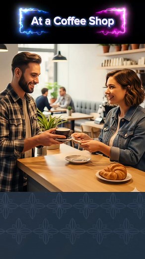 57K views · 1.6K reactions | At a coffee shop. #LearnEnglish...