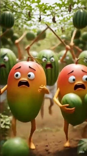 Aam Chor Bhaag Raha Hai 😂🍉 Watermelon Danda Attack | #shorts #comedy