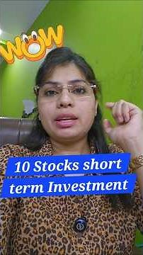 10 Stocks for short term and mid term investment #VLAAmbala
