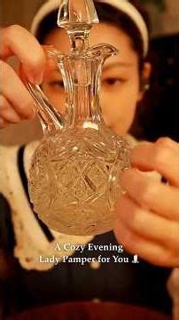 Feel like a Lady this Evening 🌙🕯 #asmr #asmrskincare #asmrpersonalatttention