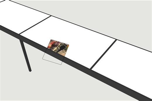 Simulation of polarizing effect