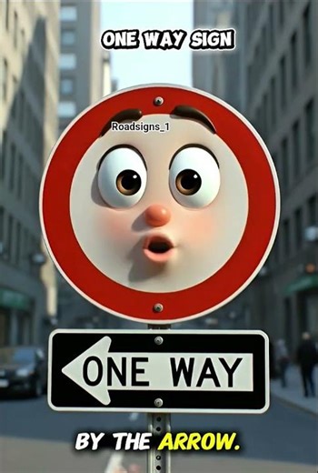 One Way sign meaning. #traffic #roadsafety #automobile #learndriving #fyp #viral
