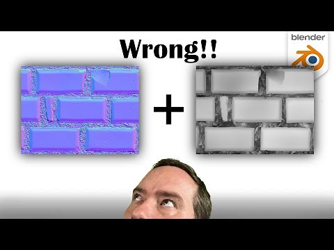 Blender: Using Normal and Displacement Maps Together? STOP!