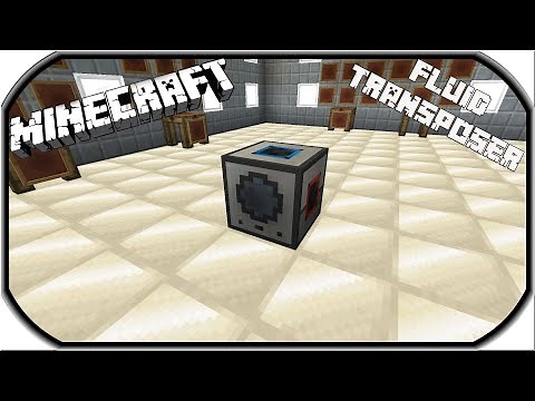 Fluid Transposer / Flüssigtransposer 💎 Minecraft Thermal Expansion Tutorial 💎 Deutsch / German