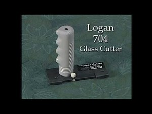 Logan 704-1 Glass Cutter: Usage video by ArtistSupplySource.com