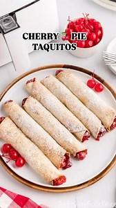 CHERRY  PIE TAQUITOS Run as fast as you can to grab the ingredients to make these yummy taquitos. Your whole family will LOVE them! 珞 Find them in our 47 Quick and Easy air fryer recipes ebook - located in our link in bio under shop.airfryingfoodie.com | Air Frying Foodie | Facebook