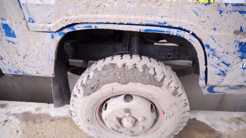 Disaster Cleanup at Its Best: Super Dirty Truck Gets a Fresh Start