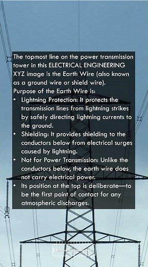 Earth Wire in Power Transmission Lines