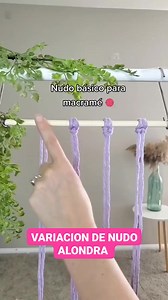 100K views · 1.6K reactions | 甆TUTORIAL NUDO ALONDRA #macrameespaña #macrame_community #macrameperu #macramemexico #macramecommunity #macramemakers #macramechile #tutorialmacrame #macrameartist #macrameusa #macrame #macramewallhanging #macramelove #mexico | Macreando Juntas | Facebook