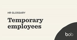 What is a temporary employee?