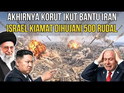 🚨KOREA UTARA BANTU 500 RUDAL KE IRAN‼️ISRAEL AKAN KIAMAT‼️